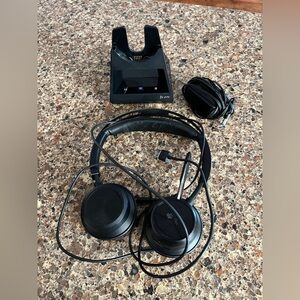 Audio Headset Headphones For Use On Teams Or Zoom Used